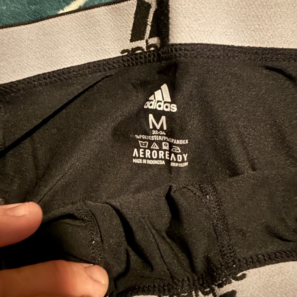 Adidas Black Aeroready Performance Leggings